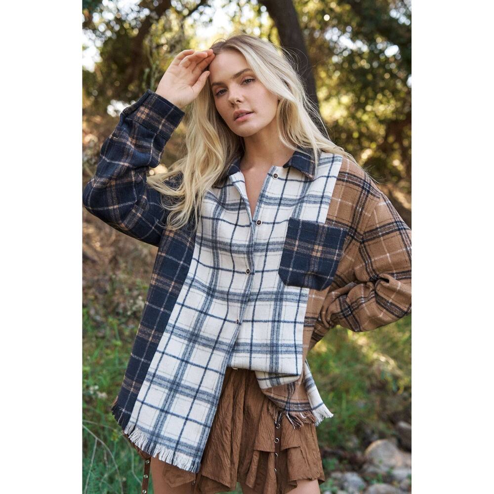 Cozy Flannel by Mello, NWT Size Large